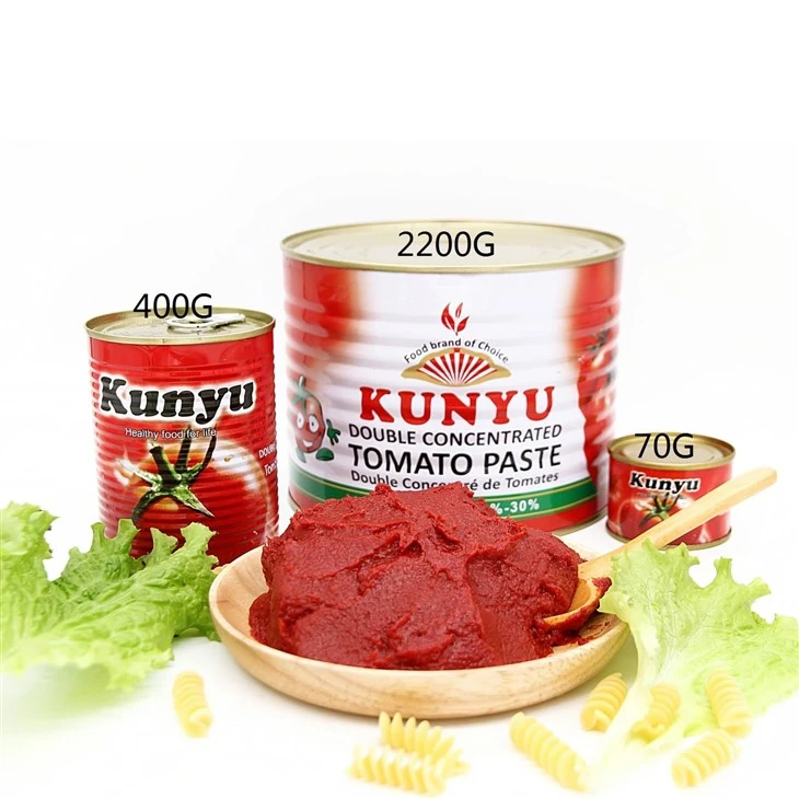 Canned Tomato Paste 400g Easy Open